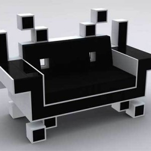 Space Invaders Couch