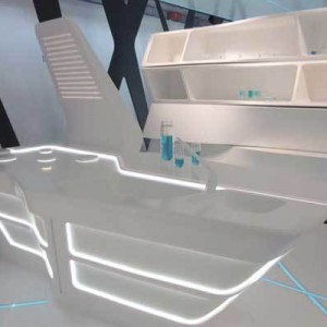 Tron Inspired Kitchen