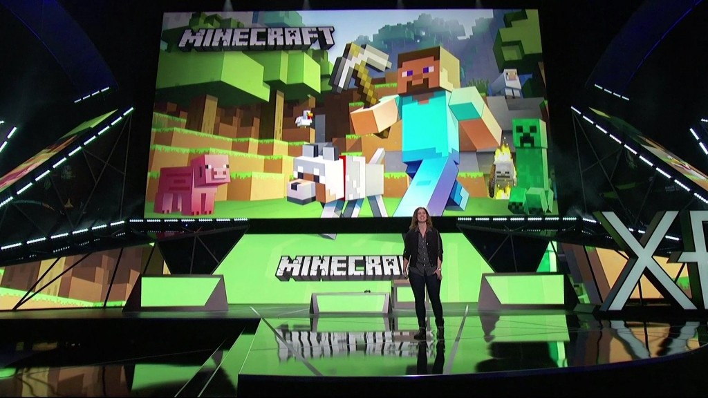 Minecraft Hololens E3 2015 (2)