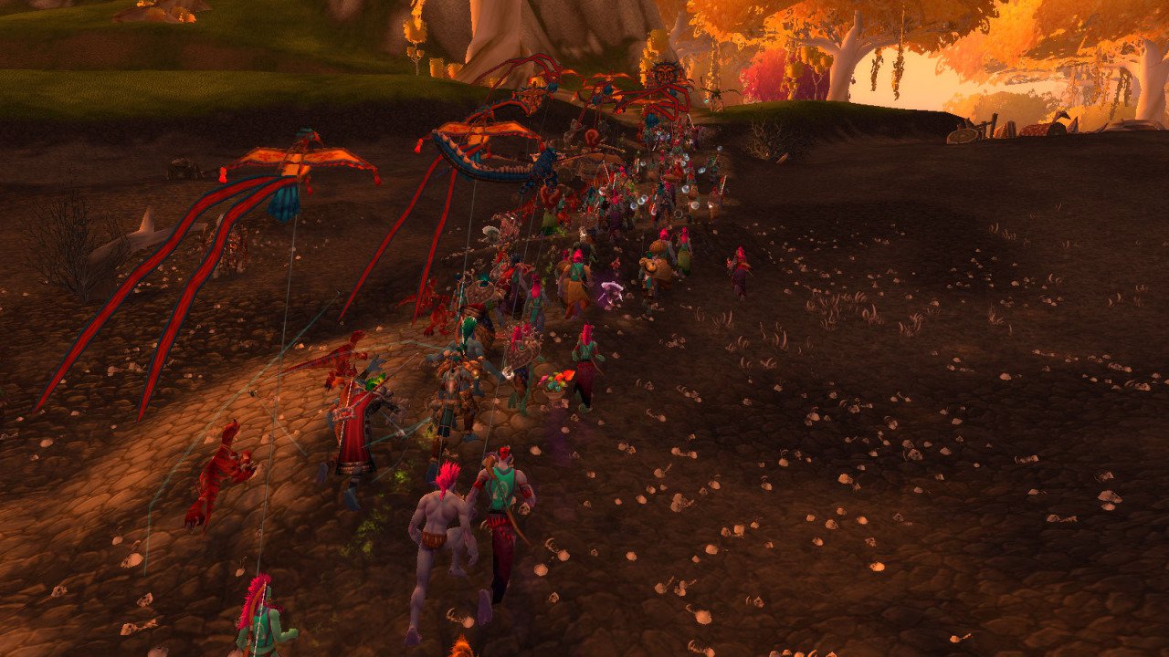 trolls marching for the Trevor Project