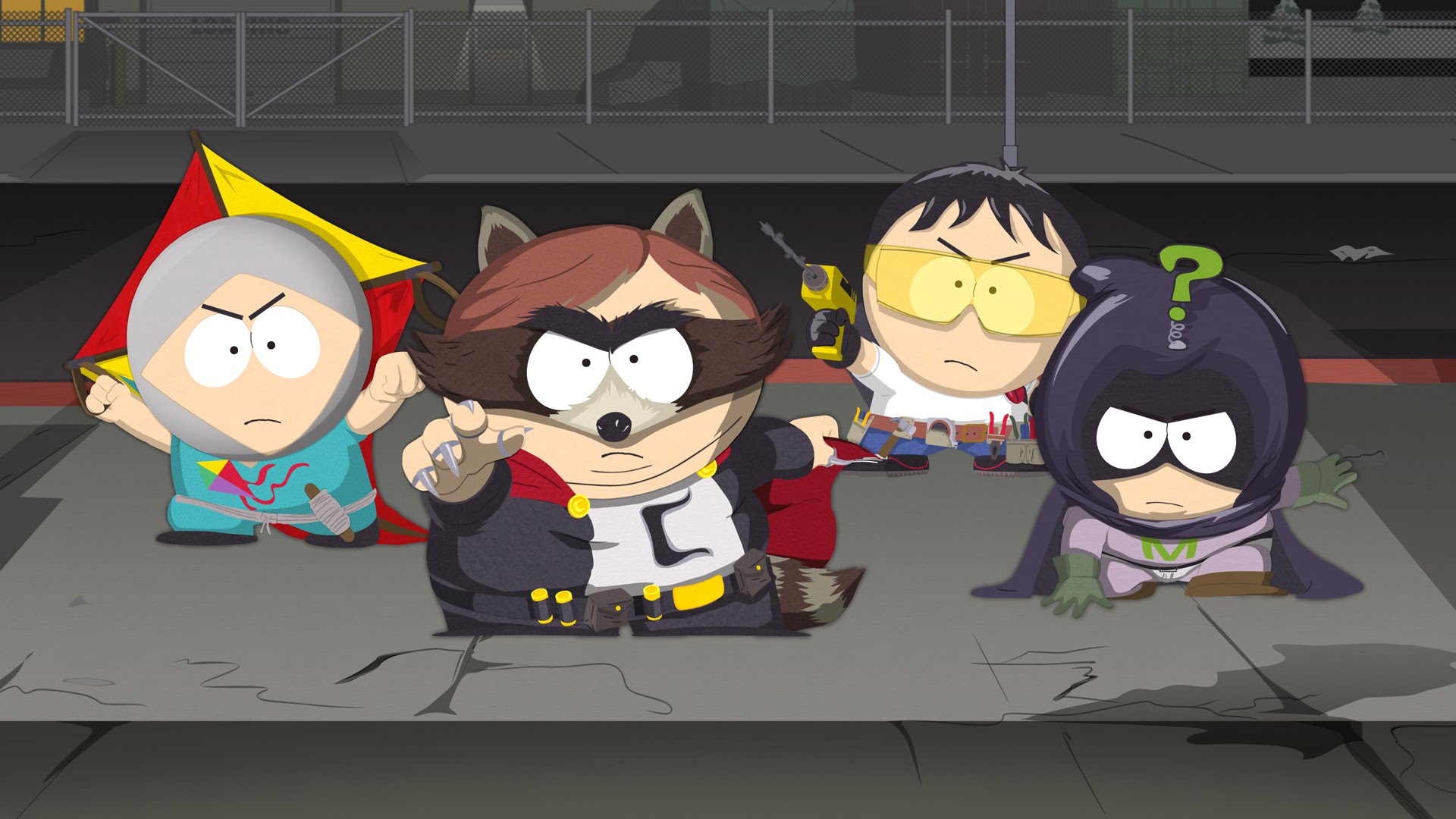 South Park: The Fractured Butt Whole. Produced by Ubisoft and available on Xbox One, PS4 and PC