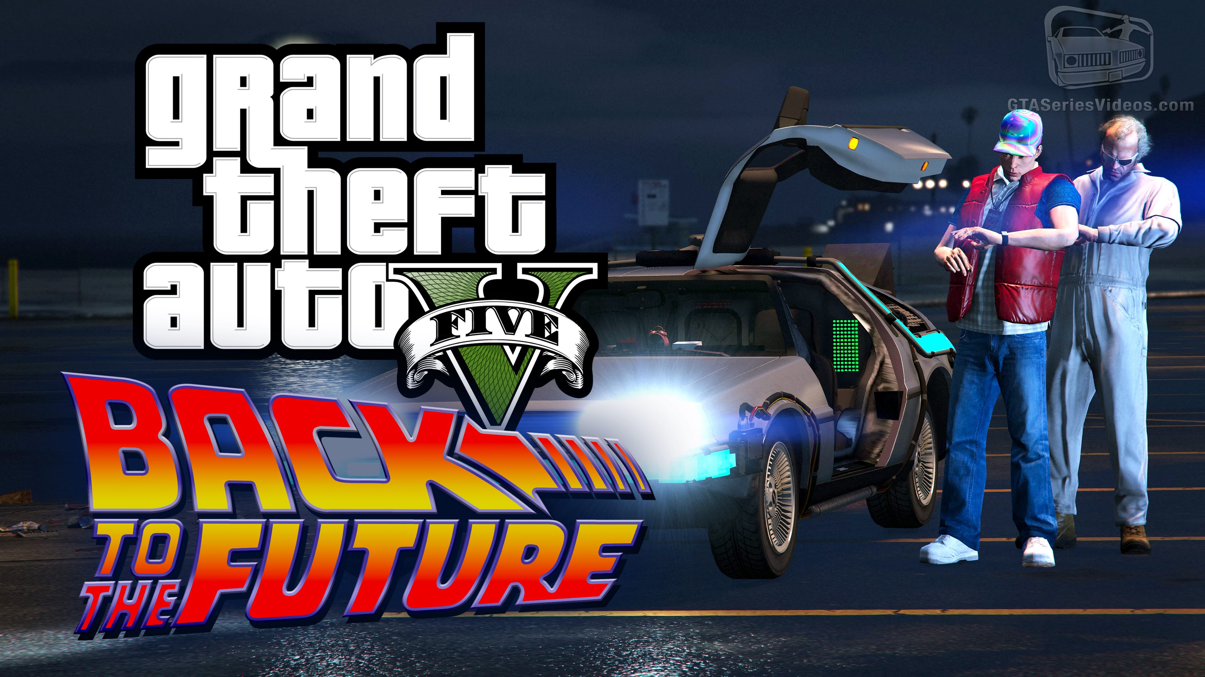 Back to the future mod for gta 5 фото 33