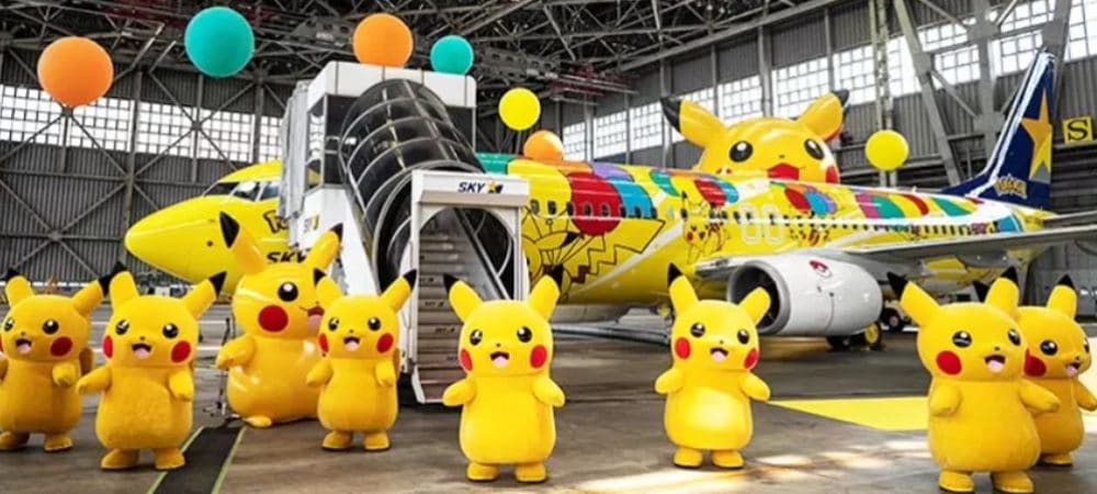 pikachu plane