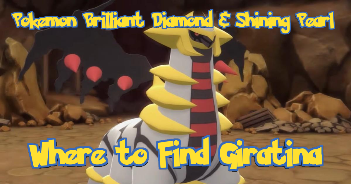 Shiny Legendary Giratina / Pokémon Brilliant Diamond and 