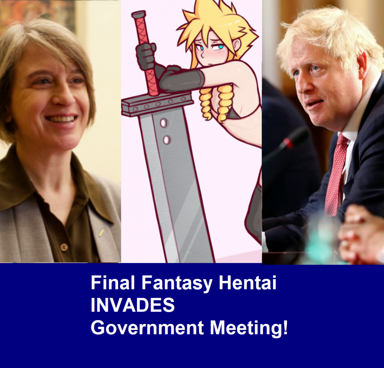 Final Fantasy Hentai government meeting tn