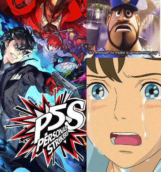 Persona 5 Strikers tn cry blog