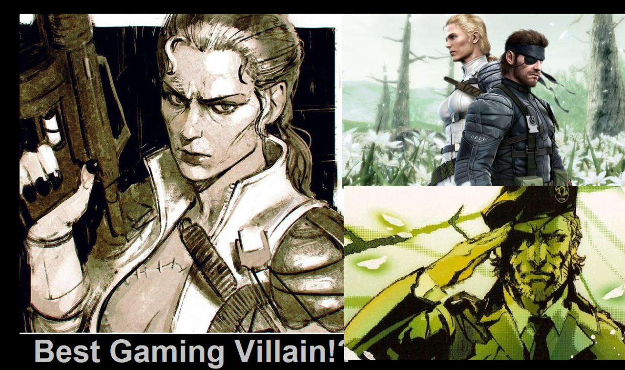 tn Metal Gear Solid 3 Snake Eater blog on The Boss Best gaming villain