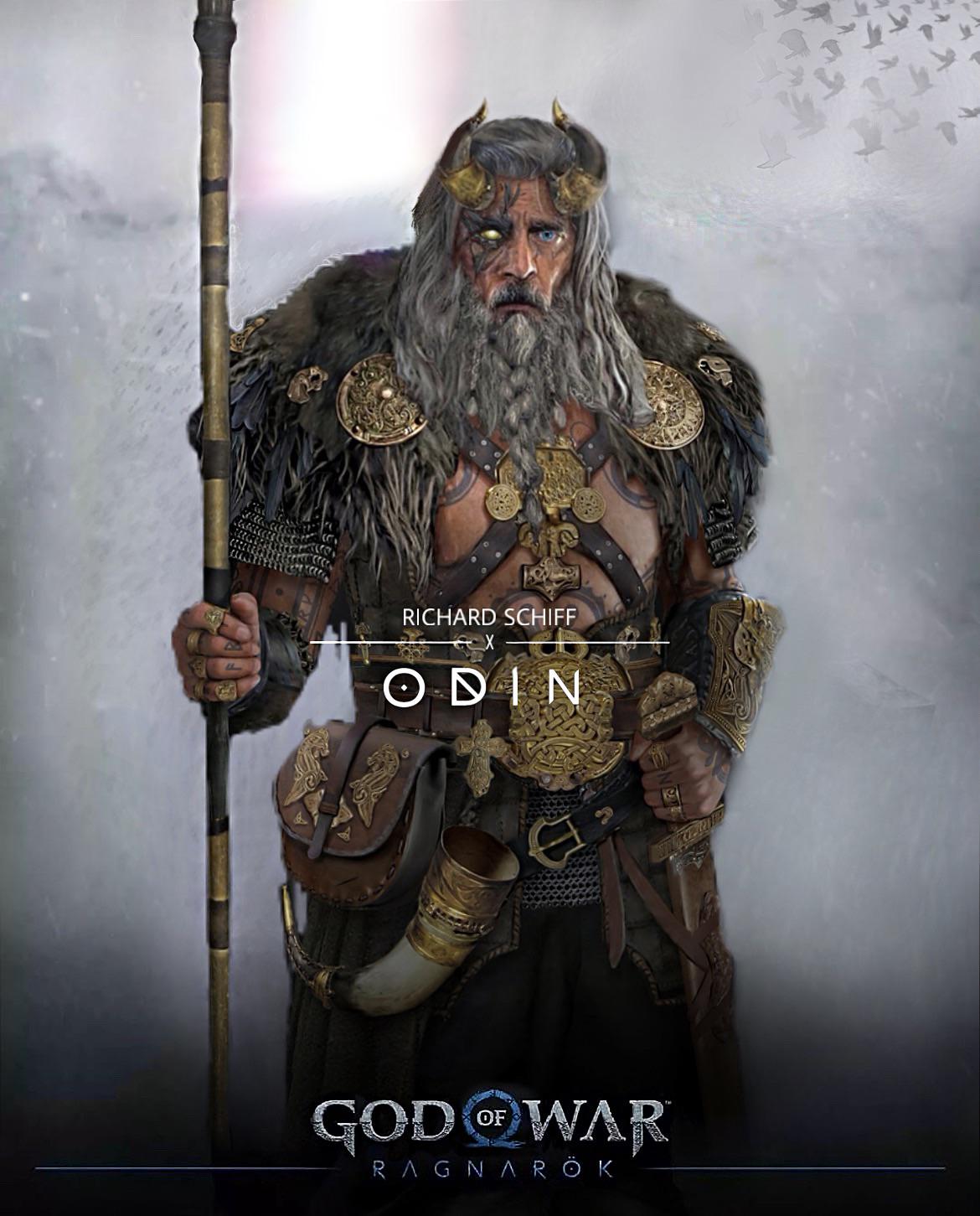 God Of War Ragnarök' Leaker Shows Odin Design