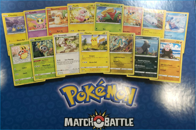 Pokemon Match Battle Card set