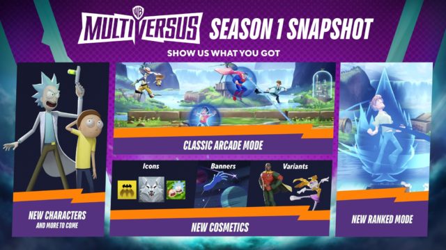 The Season 1 Snapshot for Multiversus